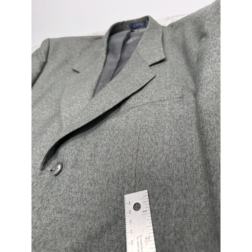 Morley England Green Wool Blazer Jacket Mens 48R Sport Coat Casual Vintage 90s